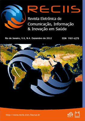 					Visualizar v. 6 n. 4 (2012): Temático | Comunicação e saúde: temas, questões e perspectivas latinoamericanas
				