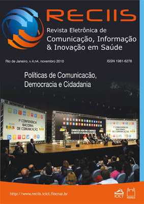 					Visualizar v. 4 n. 4 (2010): Temático | Políticas de comunicação, democracia e cidadania
				