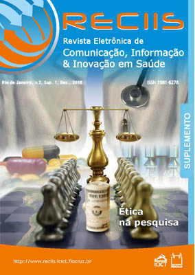 					Visualizar v. 2 (2008): Suplemento (2008) | Ética em Pesquisa
				